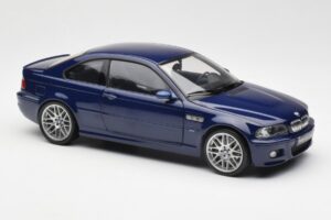BMW M3 E46 Niebieski Kyosho 1:18 08503BL Metal — zdjęcie 6 z 8