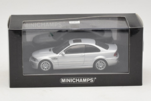 BMW M3 E46 Srebrny Minichamps 1:43 BMW013 Metal — zdjęcie 4 z 4