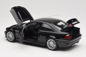BMW M3 E46 CSL Sapphire Black Norev 1:18 183017 Metal — zdjęcie 5 z 8