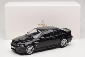 BMW M3 E46 CSL Sapphire Black Norev 1:18 183017 Metal — zdjęcie 8 z 8