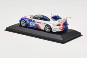 BMW M3 E46 GTR #42 P. Muller / J. Muller / H-J. Stuck / P. Lamy ADAC 24h Nurburgring 2004 Minichamps 1:43 BMW001 Metal — zdjęcie 3 z 4