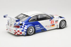 BMW M3 E46 GTR #43 D. Muller ALMS 2001 Minichamps 1:18 100012143 Metal — zdjęcie 3 z 8