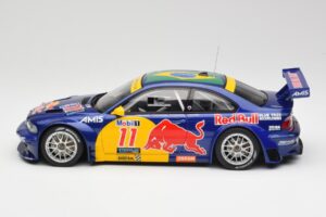BMW M3 E46 GTR #11 Red Bull Interlagos 2005 AUTOart 1:18 80645 Metal — zdjęcie 3 z 6