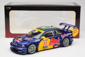 BMW M3 E46 GTR #11 Red Bull Interlagos 2005 AUTOart 1:18 80645 Metal — zdjęcie 6 z 6