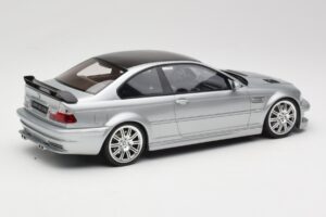 BMW M3 E46 GTR Srebrny Otto 1:18 OT1128 Żywica — zdjęcie 2 z 6