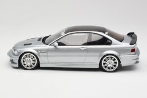BMW M3 E46 GTR Srebrny Otto 1:18 OT1128 Żywica — zdjęcie 3 z 6