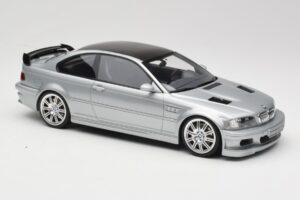 BMW M3 E46 GTR Srebrny Otto 1:18 OT1128 Żywica — zdjęcie 4 z 6