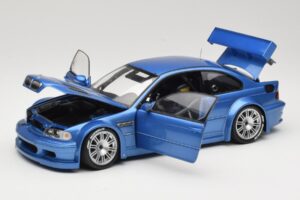 BMW M3 E46 GTR Street Niebieski Minichamps 1:18 80430302540 Metal — zdjęcie 2 z 8
