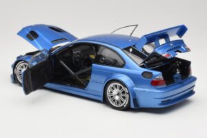BMW M3 E46 GTR Street Niebieski Minichamps 1:18 80430302540 Metal — zdjęcie 5 z 8