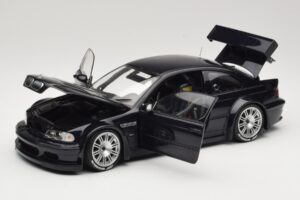 BMW M3 E46 GTR Street Carbon Black Minichamps 1:18 80430152552 Metal — zdjęcie 2 z 8
