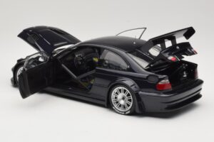 BMW M3 E46 GTR Street Carbon Black Minichamps 1:18 80430152552 Metal — zdjęcie 5 z 8