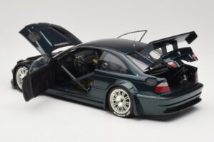 BMW M3 E46 GTR Street Emerald Green Minichamps 1:18 80430396025 Metal — zdjęcie 5 z 8