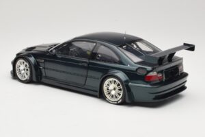BMW M3 E46 GTR Street Emerald Green Minichamps 1:18 80430396025 Metal — zdjęcie 7 z 8