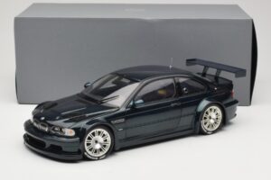 BMW M3 E46 GTR Street Emerald Green Minichamps 1:18 80430396025 Metal — zdjęcie 8 z 8