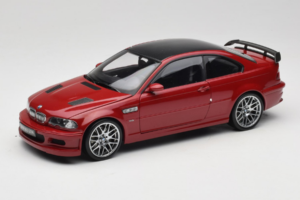 BMW M3 E46 GTR Street Czerwony Kyosho 1:18 08507R Metal