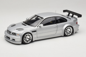 BMW M3 E46 GTR Street Srebrny Minichamps 1:18 100012100 Metal