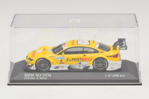 BMW M3 E92 #8 D. Werner BMW Team Schnitzer DTM 2012 Minichamps 1:43 410122208 Metal — zdjęcie 4 z 5
