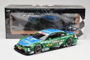 BMW M3 E92 #7 A. Farfus BMW Team RBM DTM 2013 Minichamps 1:18 100132207 Metal — zdjęcie 8 z 8
