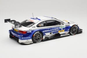 BMW M3 E92 #2 D. Werner BMW Team Schnitzer DTM 2013 Minichamps 1:18 100132202 Metal — zdjęcie 3 z 8