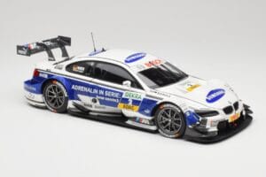 BMW M3 E92 #2 D. Werner BMW Team Schnitzer DTM 2013 Minichamps 1:18 100132202 Metal — zdjęcie 6 z 8