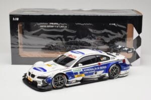 BMW M3 E92 #2 D. Werner BMW Team Schnitzer DTM 2013 Minichamps 1:18 100132202 Metal — zdjęcie 8 z 8