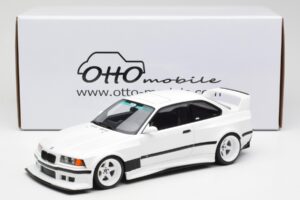 BMW M3 GTR E36 Khyzyl Saleem Alpine Biały Otto 1:18 OT1051 Żywica — zdjęcie 6 z 6