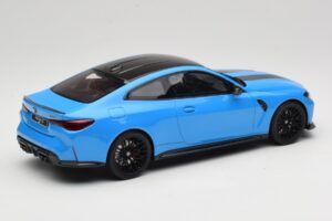 BMW M4 CS G82 Riviera Blue GT Spirit 1:18 GT511 Żywica — zdjęcie 2 z 6