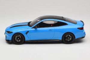 BMW M4 CS G82 Riviera Blue GT Spirit 1:18 GT511 Żywica — zdjęcie 3 z 6