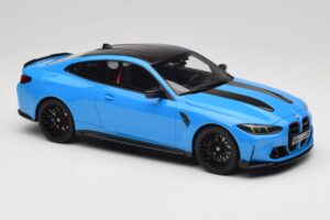BMW M4 CS G82 Riviera Blue GT Spirit 1:18 GT511 Żywica — zdjęcie 4 z 6