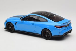 BMW M4 CS G82 Riviera Blue GT Spirit 1:18 GT511 Żywica — zdjęcie 5 z 6
