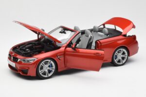 BMW M4 F83 Kabriolet Sakhir Pomarańczowy Paragon 1:18 PA-97111 Metal — zdjęcie 2 z 8