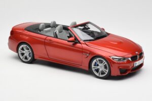 BMW M4 F83 Kabriolet Sakhir Pomarańczowy Paragon 1:18 PA-97111 Metal — zdjęcie 6 z 8