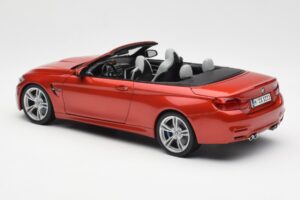 BMW M4 F83 Kabriolet Sakhir Pomarańczowy Paragon 1:18 PA-97111 Metal — zdjęcie 7 z 8