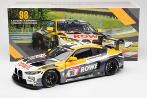 BMW M4 G82 GT3 Rowe Racing #98 ADAC 24 Hours Nürburgring 2022 Minichamps 1:18 113222098 Metal — zdjęcie 8 z 8