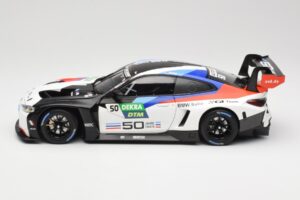 BMW M4 GT3 Ceccato Racing #50 T. Glock DTM Imola 2022 Minichamps 1:18 113222050 Metal — zdjęcie 4 z 8