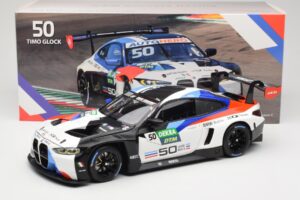 BMW M4 GT3 Ceccato Racing #50 T. Glock DTM Imola 2022 Minichamps 1:18 113222050 Metal — zdjęcie 8 z 8