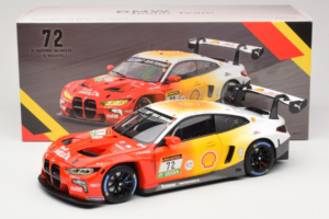 BMW M4 GT3 #72 D. Harper / M. Hesse / C. Weerts BMW M Team RMG 24 Hours of Nurburgring 2024 Minichamps 1:18 113242072 Metal — zdjęcie 8 z 8