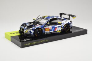 BMW M4 GT3 Team WRT #46 V. Rossi / A. Al-Harthy / M. Martin DNF 24 Hours of Le Mans 2024 Minichamps 1:18 113242446 Metal — zdjęcie 3 z 8