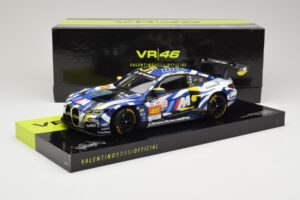 BMW M4 GT3 Team WRT #46 V. Rossi / A. Al-Harthy / M. Martin DNF 24 Hours of Le Mans 2024 Minichamps 1:18 113242446 Metal — zdjęcie 8 z 8