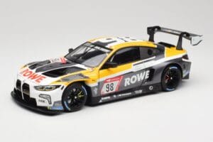 BMW M4 GT3 #98 M. Wittmann / S. van der Linde Rowe Racing ADAC 24h Nurburgring 2023 Minichamps 1:18 113232098 Metal