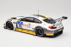 BMW M6 GT3 F13 #23 Rowe Racing A. Sims / P. Eng 24h Nurburgring 2016 Minichamps 1:18 155162623 Metal — zdjęcie 5 z 6