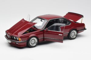 BMW M635 CSi E24 Karmin Czerwony AUTOart 1:18 70528 Metal — zdjęcie 2 z 8
