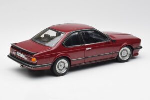 BMW M635 CSi E24 Karmin Czerwony AUTOart 1:18 70528 Metal — zdjęcie 3 z 8