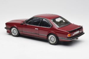 BMW M635 CSi E24 Karmin Czerwony AUTOart 1:18 70528 Metal — zdjęcie 7 z 8