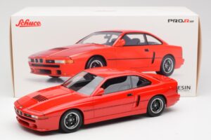 BMW M8 E31 Prototype Czerwony Schuco 1:18 450020900 Metal — zdjęcie 6 z 6