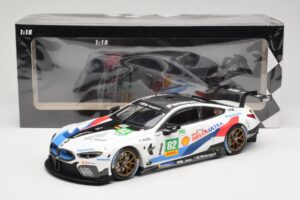 BMW M8 GTE Team Mtek #82 T. Blomqvist / A. Felix da Costa 6 Hours of Fuji 2018 Minichamps 1:18 155182982 Metal — zdjęcie 6 z 6