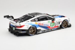 BMW M8 GTE #81 Team MTEK M. Tomczyk / N. Catsburg / N. Yelloly 24 Hours of Le Mans 2018 Minichamps 1:18 155182981 Metal — zdjęcie 2 z 6