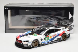 BMW M8 GTE #81 Team MTEK M. Tomczyk / N. Catsburg / N. Yelloly 24 Hours of Le Mans 2018 Minichamps 1:18 155182981 Metal — zdjęcie 6 z 6