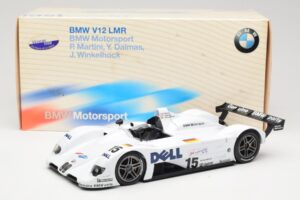 BMW V12 LMR LMP #15 P. Martini / Y. Dalmas / J. Winkelhock 24 Hours of Le Mans Winner 1999 Minichamps 1:18 80430009338 Metal — zdjęcie 6 z 6