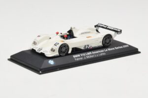 BMW V12 LMR LMP1 #42 Beck's T. Kristensen / J. Lehto / J. Müller 24 Hours of Le Mans 1999 Minichamps 1:43 80429418139 Metal — zdjęcie 2 z 4